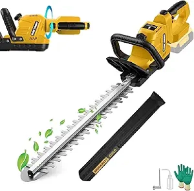 Taille-haie électrique sans fil DEWALT 20V MAX - Moteur brushless professionnel