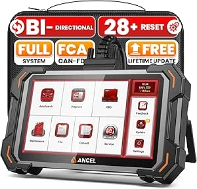 ANCEL DS500 Elite - Scanner OBD2 Bidirectionnel 28 Services de Maintenance