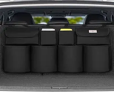 Organiseur de coffre auto SURDOCA 43x19 - 8 poches grande capacité