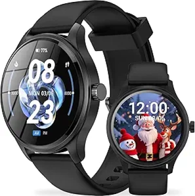 Montre Connectée Homme Femme - Appels HD, 100+ Sports, IP68