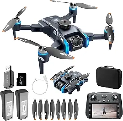 Drone GPS Professionnel Double Caméra 4K - Portée 300m - 40min Vol