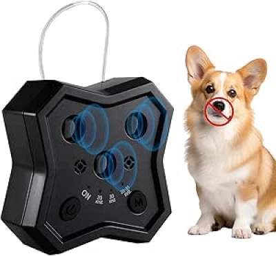 Anti-aboiement Ultrasonique pour Chien - Dressage Efficace 50m