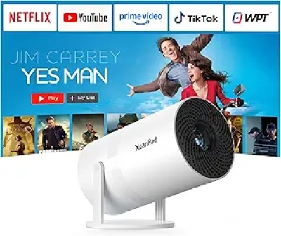Projecteur Full HD 1080P WiFi 6 avec Mise au Point Automatique - XuanPad