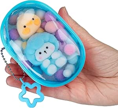 Tabalicious Gacha Pouch Squishy Mouton et Canard - Jouet anti-stress collectible