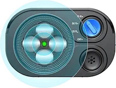 Anti-aboiement Ultrasonique Rechargeable 75ft - Dressage Chien Silencieux