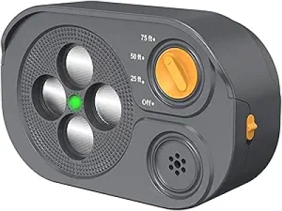Anti-Aboiement Ultrasonique Rechargeable - Portée 75m | Dispositif IP65