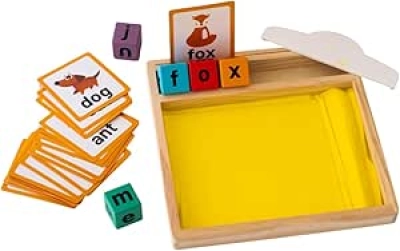 Plateau d'Écriture Montessori avec Sable - Jeu Apprentissage Lecture Enfant 3+