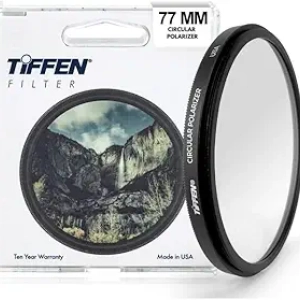 Filtre Polarisant Circulaire Tiffen 77mm Slim - Contrôle Reflets & Contraste