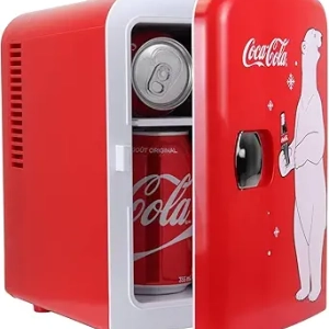 Mini Frigo Coca-Cola Ours Polaire 4L - Réfrigérateur Portable Compact