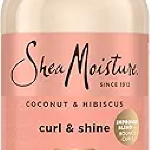 SheaMoisture Shampoing Boucles Coconut Hibiscus - Cheveux Bouclés 390ml