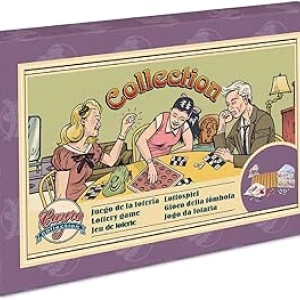 Cayro Lottery - Jeu de Loto Classique en Bois pour Enfants et Adultes