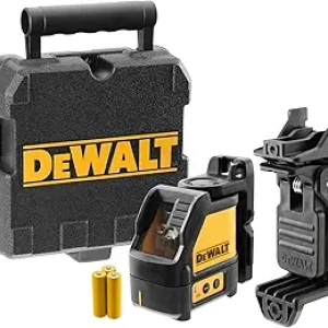 Laser de Chantier Autonivelant DEWALT DW088K - Faisceau Rouge Croix