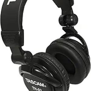 Casque Studio TASCAM TH-02 - Monitoring Professionnel Pliable