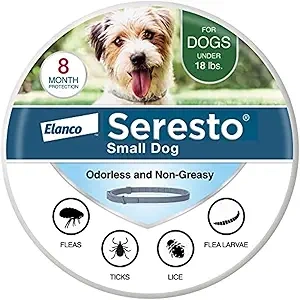 Seresto Collier Antiparasitaire Petit Chien - 8 Mois Protection