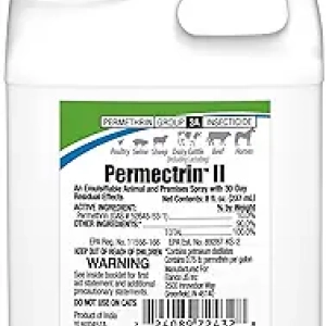 Permectrin II Insecticide Animaux d'Élevage - Protection 30 Jours