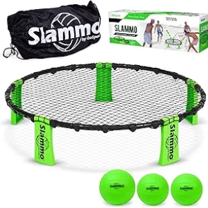 Slammo Jeu de Volleyball Outdoor - Set Complet pour Famille et Enfants