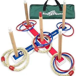 Jeu de Lancer d'Anneaux Elite Sportz - Jeu de Jardin Enfant et Famille