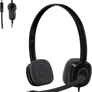 Casque Logitech H151 - Microphone antibruit réglable pour PC/Mac/Smartphone