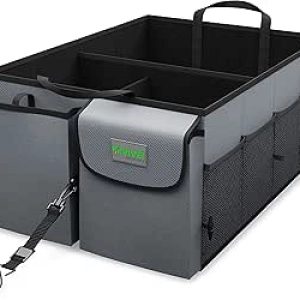 Organiseur de Coffre Voiture Pliable - Rangement SUV/Monospace