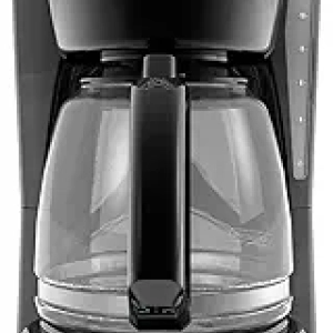 Cafetière Programmable BLACK+DECKER 12 Tasses - Filtre Lavable & Maintien au Chaud