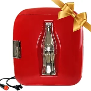 Mini Frigo Coca-Cola 12 Canettes - Réfrigérateur Portable 12V/110V