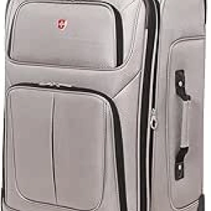 Valise SwissGear Sion 65cm - Bagage Souple Extensible avec Roulettes 360°