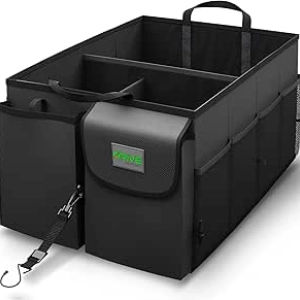 Organisateur de Coffre Voiture Pliable - Rangement SUV/Truck Multi-Compartiments