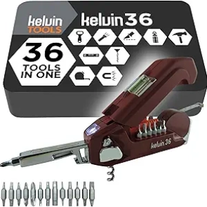Kelvin 36 Multi-Outil Urbain - 26 Embouts Tournevis + Accessoires