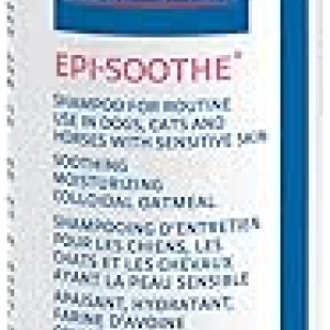 Shampooing Virbac Epi-Soothe pour chien, chat et cheval - Peau sensible (237ml)