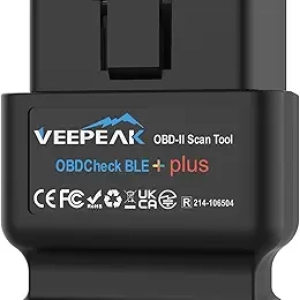 Veepeak OBDCheck BLE+ Scanner OBD2 Bluetooth iOS Android
