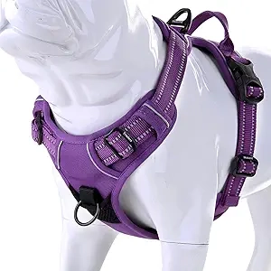 Harnais Anti-Traction Truelove L - Gilet Réfléchissant pour Chien