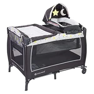 Baby Trend Lil' Snooze Deluxe II - Parc Bébé avec Lit et Table à Langer