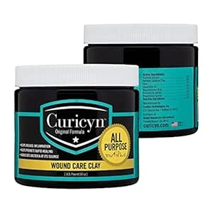 Curicyn Argile Cicatrisante pour Animaux 16oz - Soin Vétérinaire Approuvé