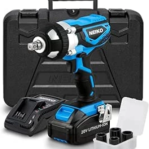 Clé à Chocs Électrique sans Fil 20V - Neiko 10878A avec Batterie Lithium