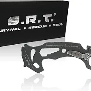 S.R.T. Outil de Secours 14 Fonctions - Multitool Auto Coupe-Ceinture et Brise-Vitre