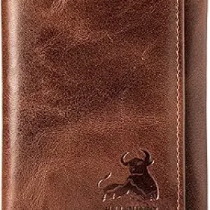 Portefeuille Homme Cuir Véritable RFID - Bull Guard Trifold Premium