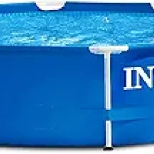 Piscine Hors Sol Intex 28200EH 10 Pieds - Piscine Ronde Métal pour 4 Personnes