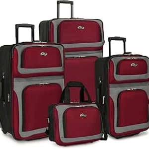 Ensemble Valise U.S. Traveler New Yorker 4 Pièces - Légère et Extensible