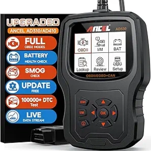 ANCEL AD530 Lecteur OBD2 - Scanner Diagnostic Auto Complet