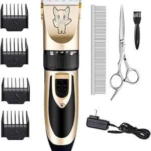 Tondeuse Chien Électrique Silencieuse - Rechargeable Sans Fil