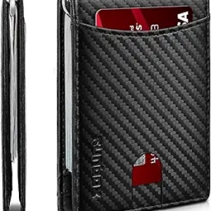 Portefeuille Homme Cuir Véritable RUNBOX - Slim Wallet RFID Blocking