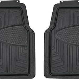 Tapis de voiture tous temps Amazon Basics - 2 pièces PVC premium
