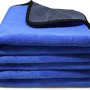 Chiffons Microfibre pour Voiture 3 Pièces 500 GSM 30x30cm - Nettoyage Professionnel