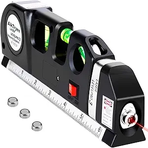 Niveau Laser Croix Multifonction 8ft - AikTryee | Outil de Mesure Professionnel