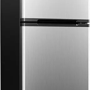 Mini Frigo avec Congélateur 3.2 Cu.Ft - 2 Portes pour Chambre, Bureau, Studio
