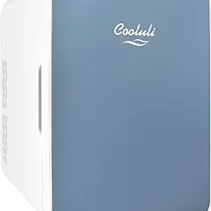 Mini Frigo Cooluli 10L Portable - Réfrigérateur Thermoélectrique AC/DC avec Façade Vitrée