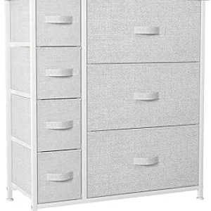 Commode 7 Tiroirs Tissu YITAHOME - Meuble de Rangement Design