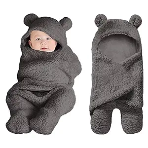 Gigoteuse bébé polaire douce - Couverture d'emmaillotage nouveau-né 0-6 mois