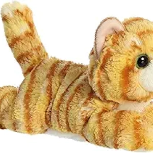 Peluche Chat Ginger Aurora Mini Flopsie 20cm - Jouet Doux pour Enfants