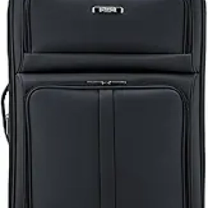 Valise 30 pouces U.S. Traveler Anzio - Nylon balistique extensible gris anthracite